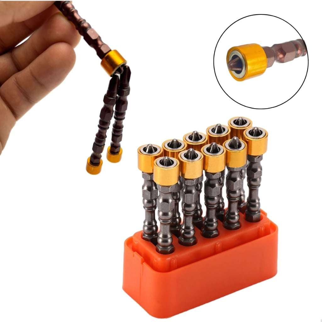 Kit 10 Bits Magnético PH2 com magnetismo, durabilidade e melhor preço em 2025. Ideal para profissionais e uso doméstico com máxima eficiência. (imagem gerada com inteligência artificial)