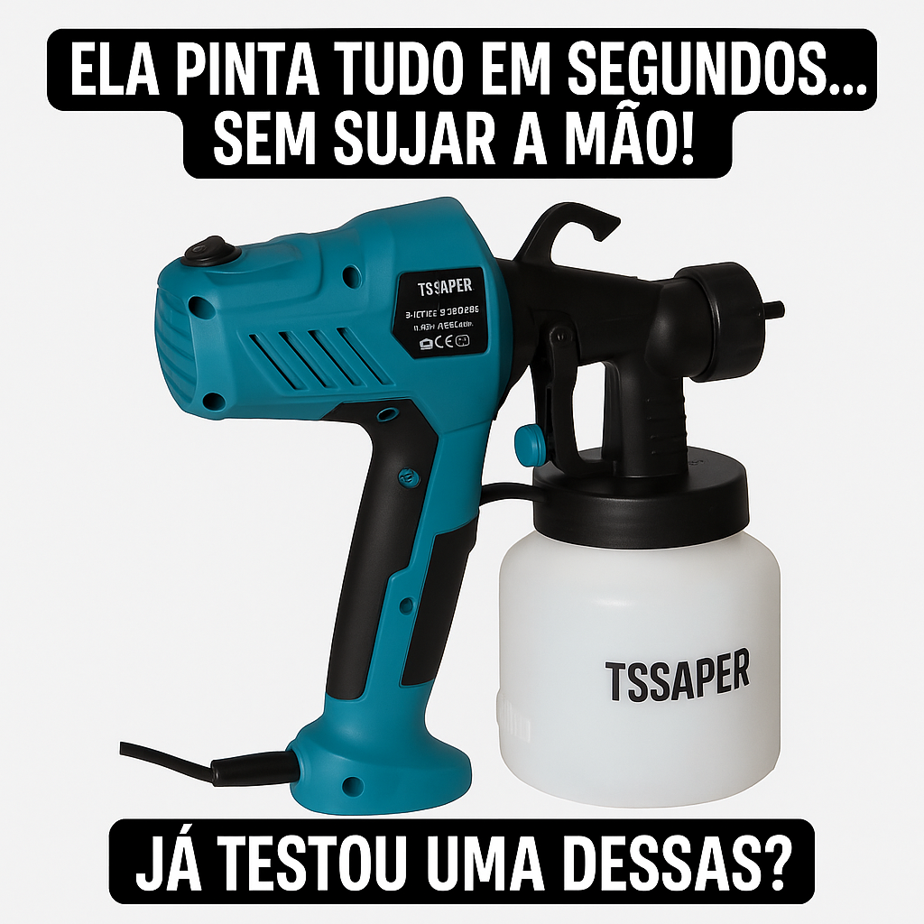 Pistola de pintura elétrica 450W