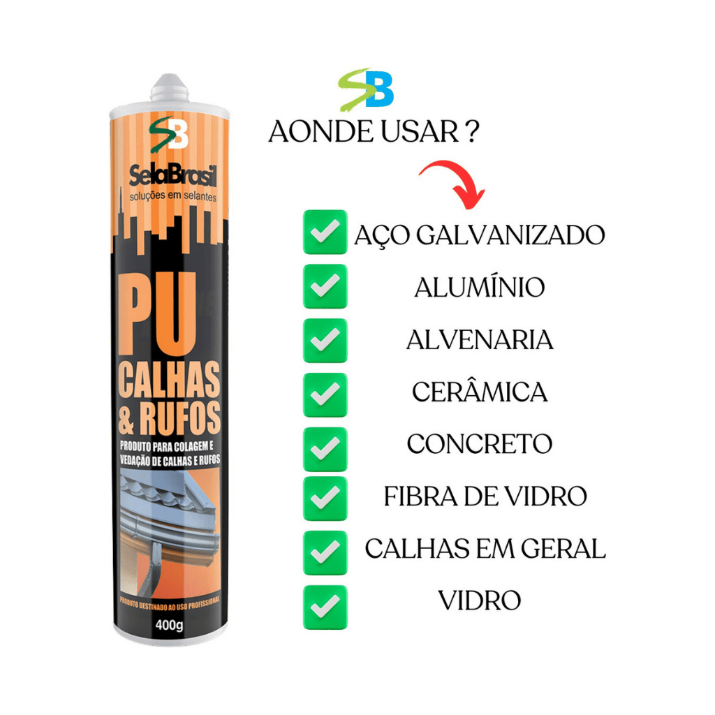 PU 40 para Calhas e Rufos oferece vedação profissional com alta durabilidade, resistência à água, flexibilidade e proteção contra infiltrações e intempéries. (imagem gerada com inteligência artificial)